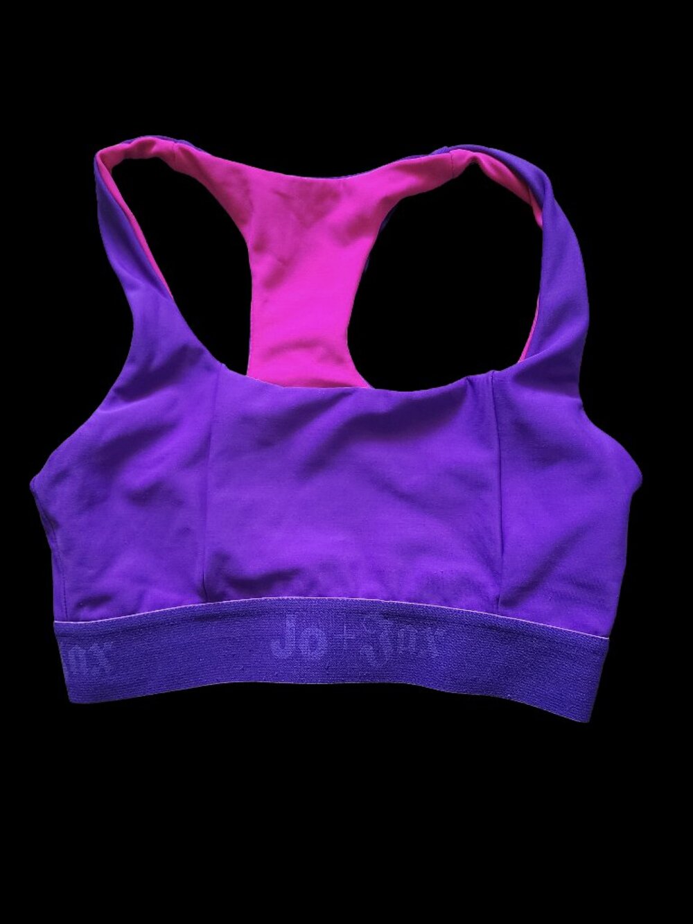 Jo + Jax LC Purple Sports Bra Dance Top